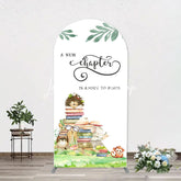 Lofaris New Chapter Books Animals Arch Baby Shower Backdrop